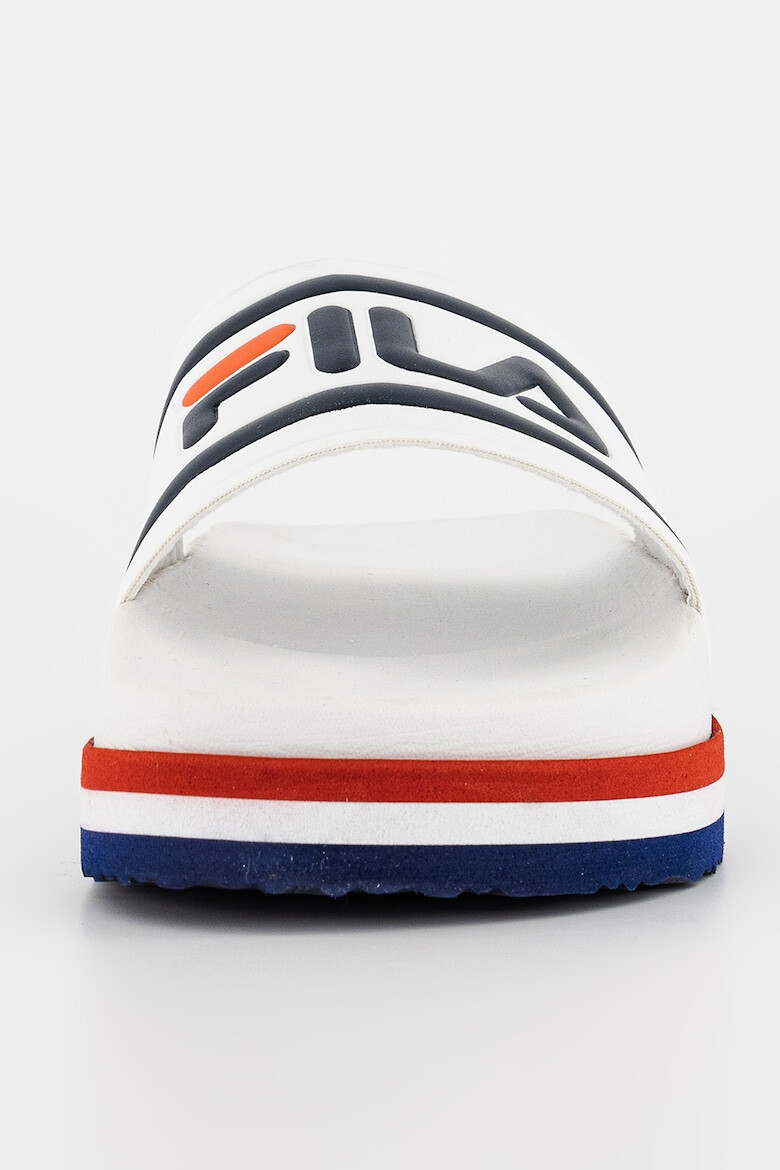 Fila Papuci flatform cu imprimeu logo Morro Bay - Pled.ro