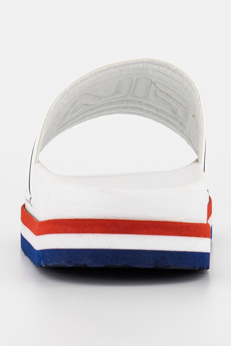 Fila Papuci flatform cu imprimeu logo Morro Bay - Pled.ro