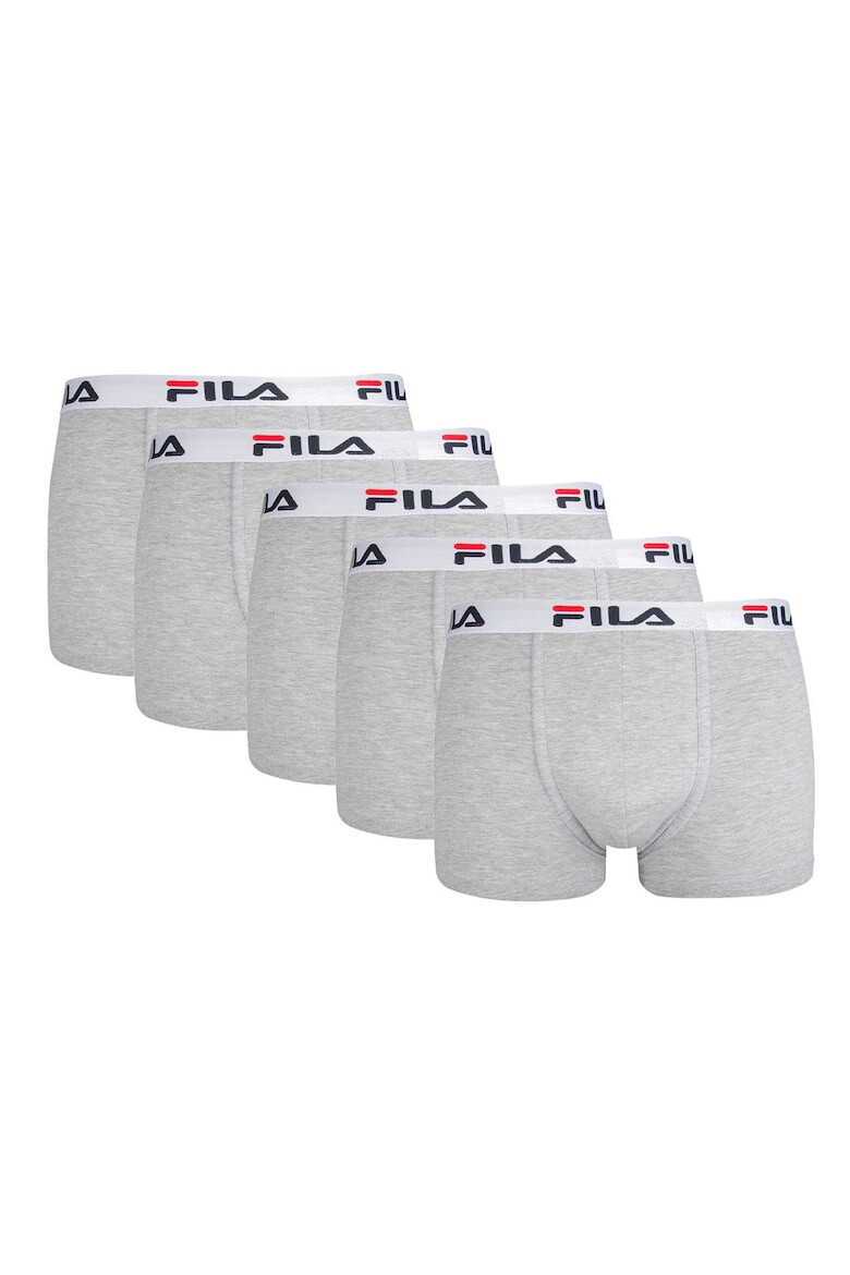 Fila Set de boxeri cu banda logo in talie - 5 perechi - Pled.ro