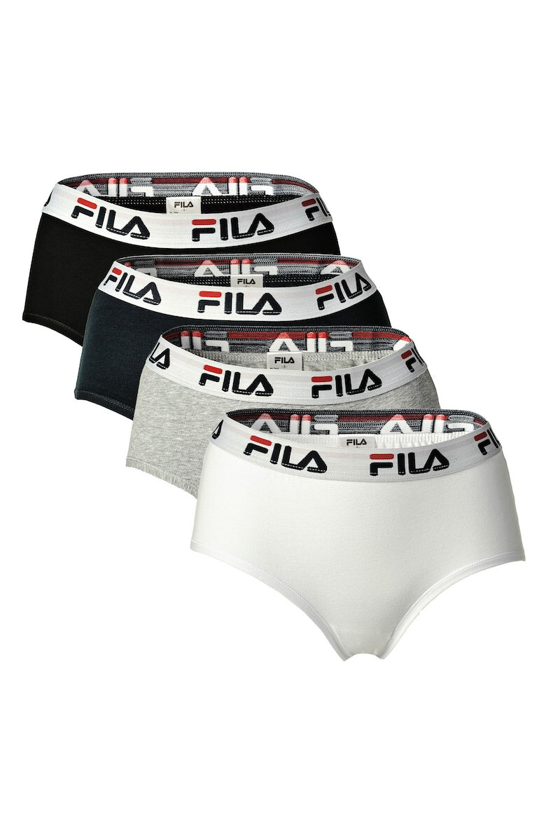 Fila Set de chiloti hipster cu talie inalta - 4 perechi - Pled.ro