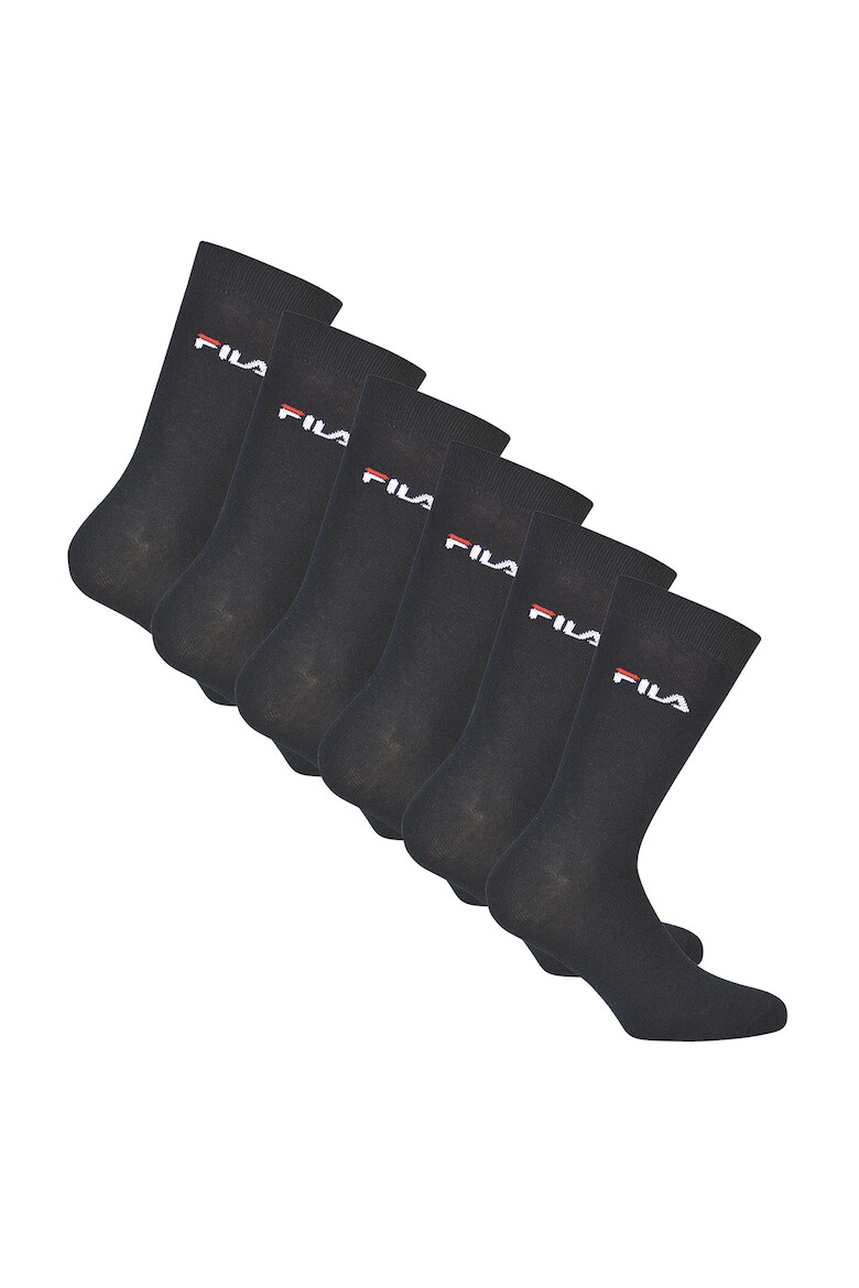 Fila Set de sosete lungi unisex cu imprimeu logo - 6 perechi - Pled.ro