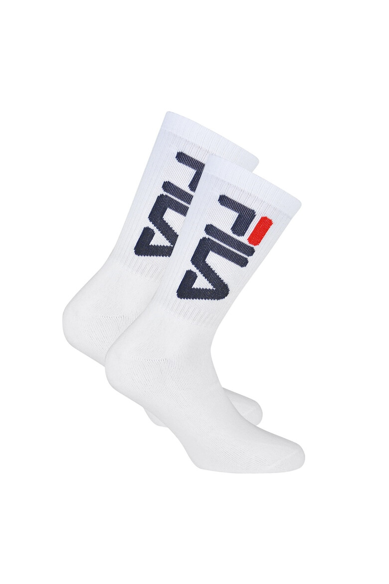 Fila Set de sosete lungi unisex cu logo - 2 perechi - Pled.ro