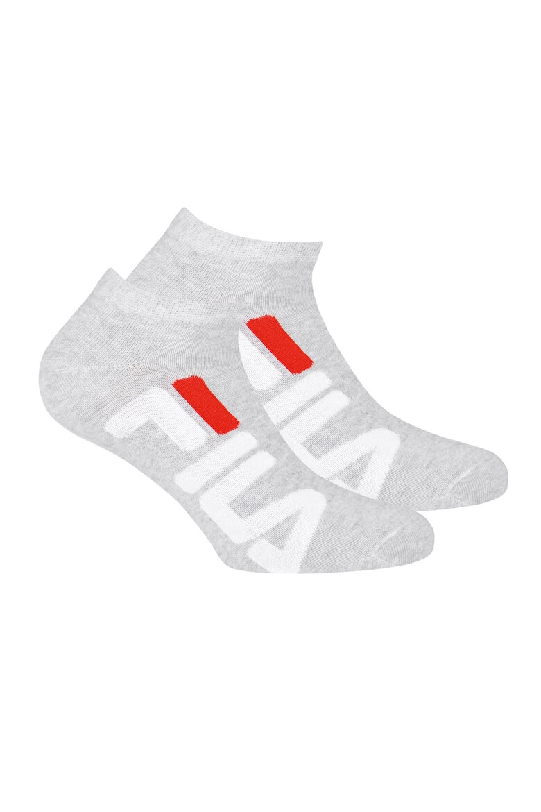 Fila Set de sosete scurte unisex cu logo - 2 perechi - Pled.ro