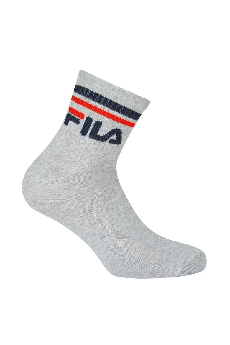 Fila Set de sosete scurte unisex cu logo - 3 perechi - Pled.ro