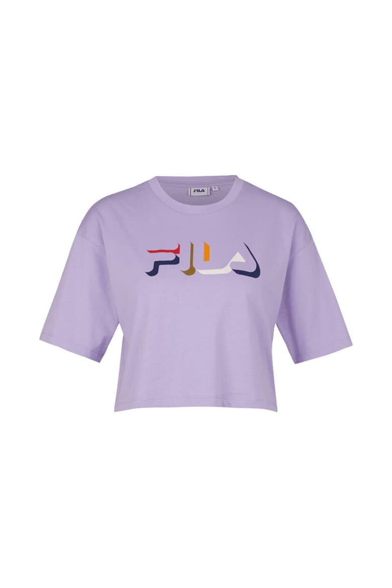 Fila Tricou crop cu logo - Pled.ro