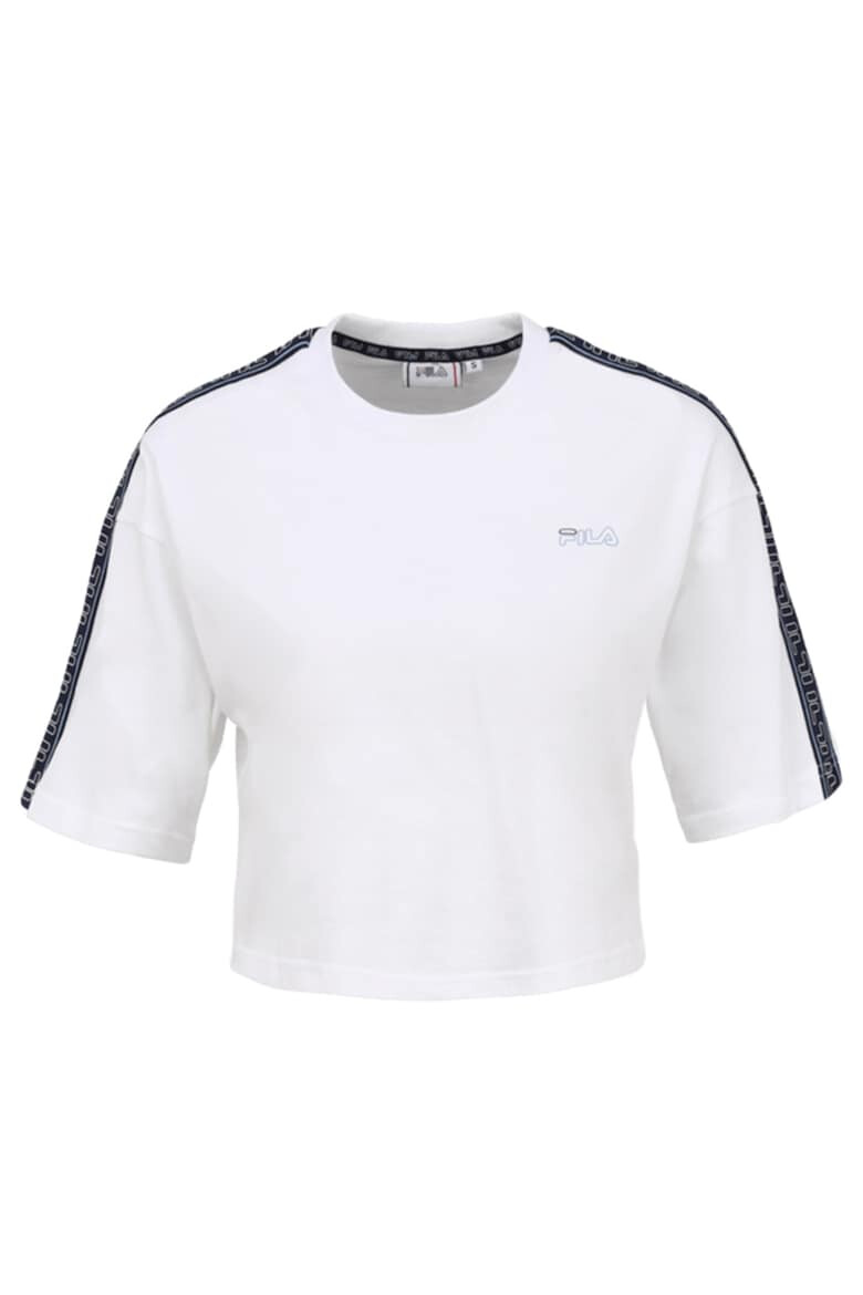 Fila Tricou crop cu logo Mari - Pled.ro