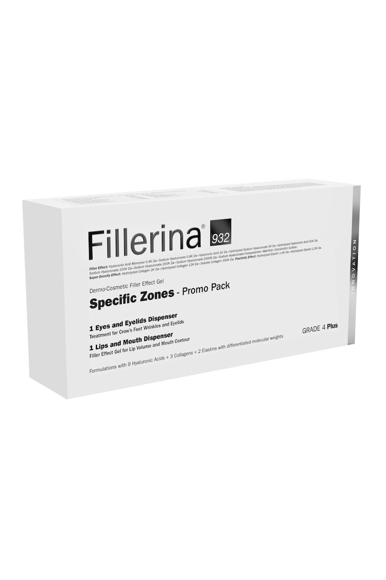 FILLERINA Pachet 932 zone specifice Gradul 4 Plus 15 ml + 7 ml - Pled.ro