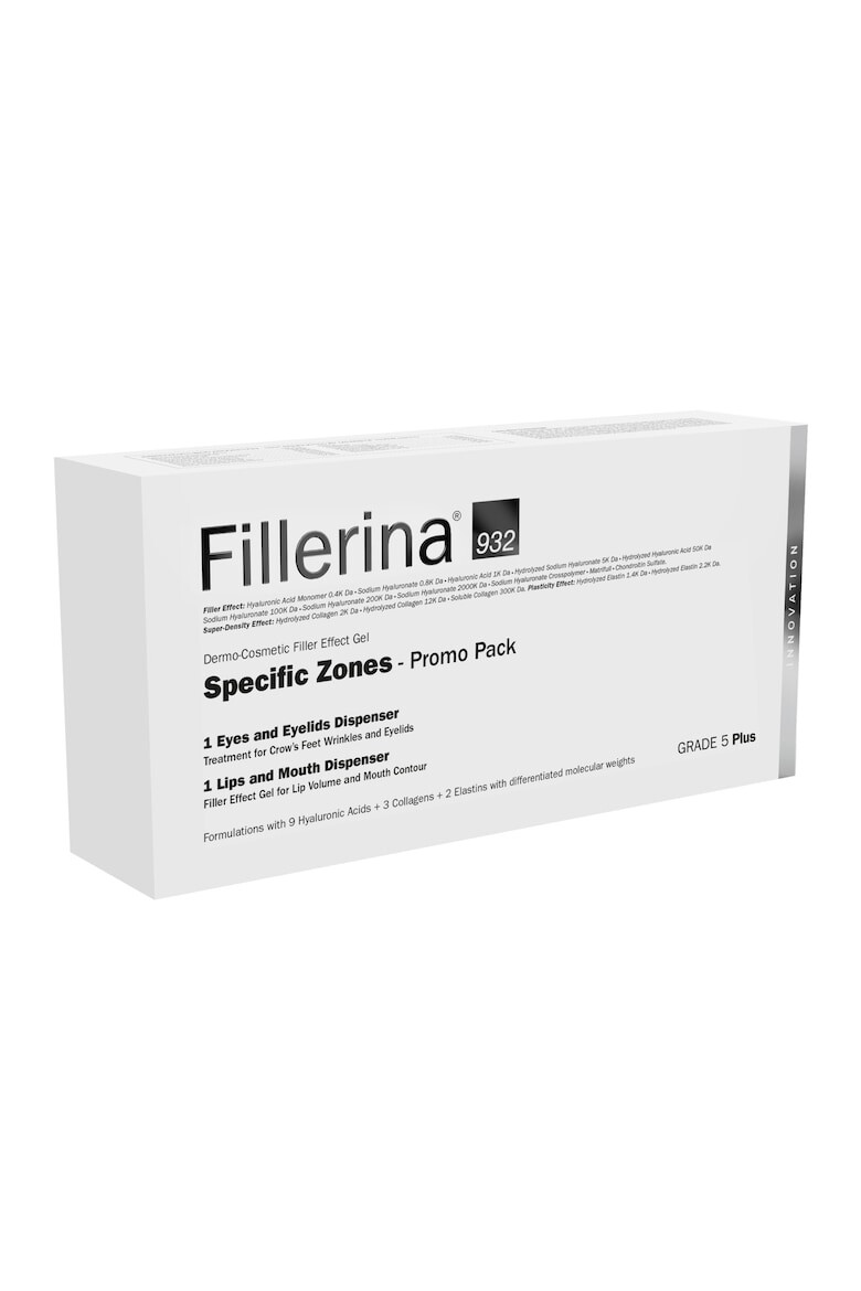 FILLERINA Pachet 932 zone specifice Gradul 5 Plus 15 ml + 7 ml - Pled.ro