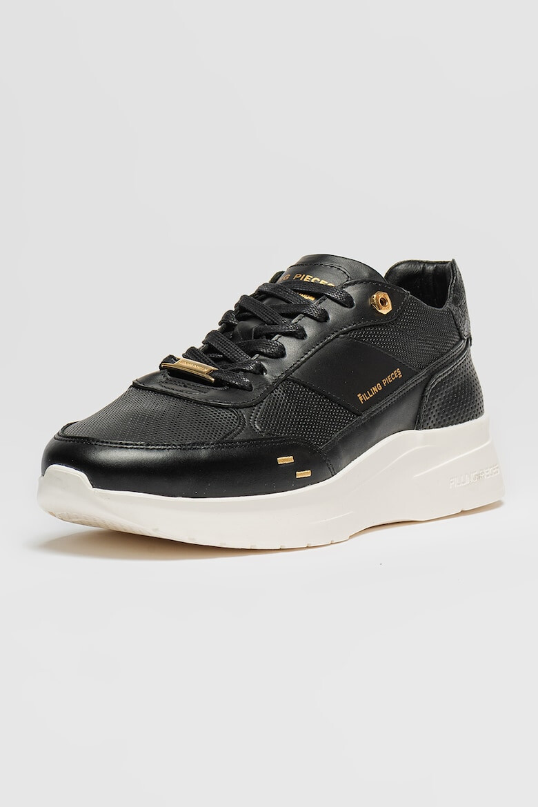 FILLING PIECES Pantofi sport de piele cu sireturi - Pled.ro