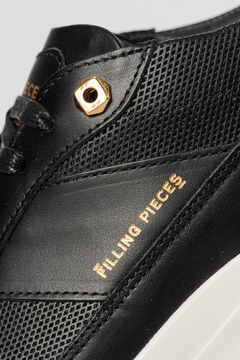 FILLING PIECES Pantofi sport de piele cu sireturi - Pled.ro