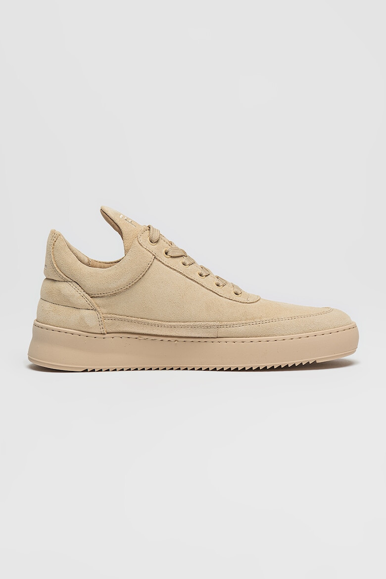 FILLING PIECES Pantofi sport low-cut de piele intoarsa - Pled.ro