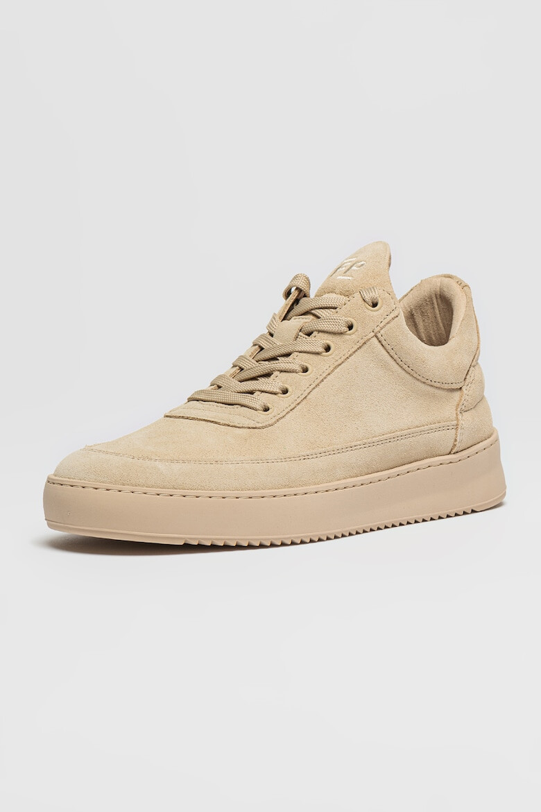 FILLING PIECES Pantofi sport low-cut de piele intoarsa - Pled.ro