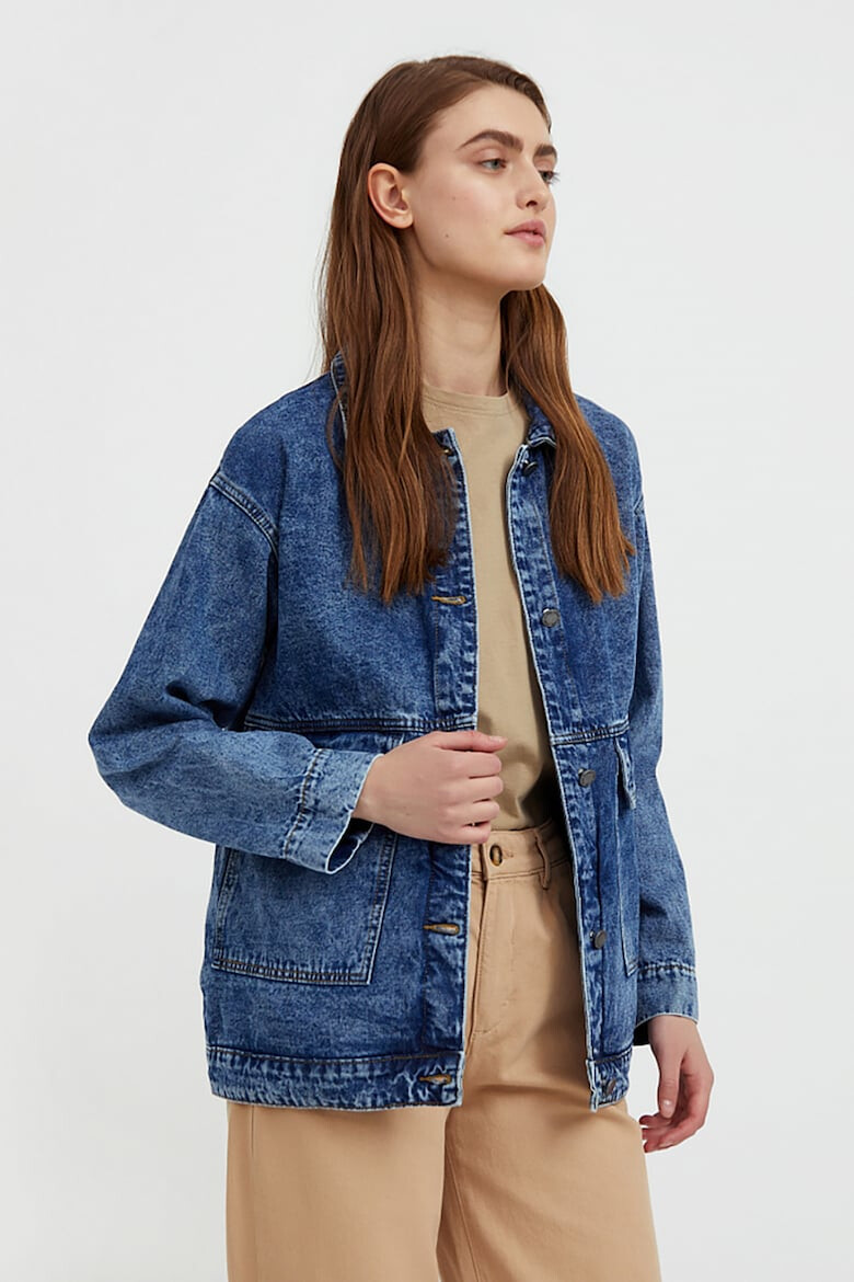 FINN FLARE Jacheta din denim cu maneci cazute - Pled.ro