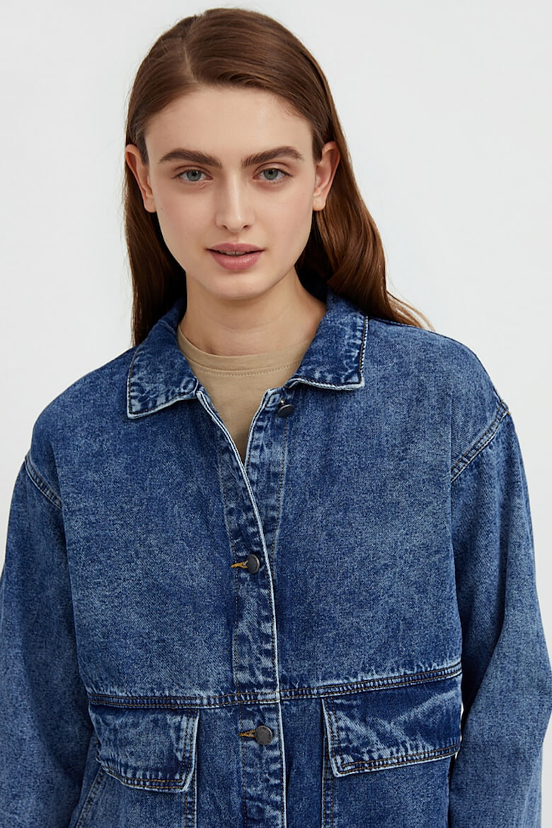 FINN FLARE Jacheta din denim cu maneci cazute - Pled.ro