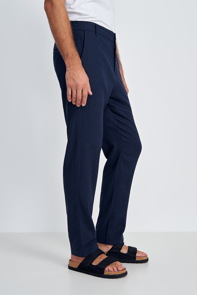 FINN FLARE Pantaloni chino din amestec de in - Pled.ro