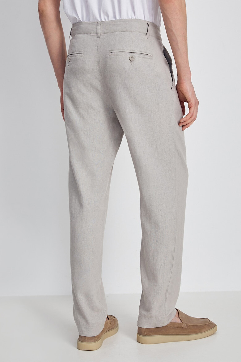 FINN FLARE Pantaloni chino din amestec de in - Pled.ro