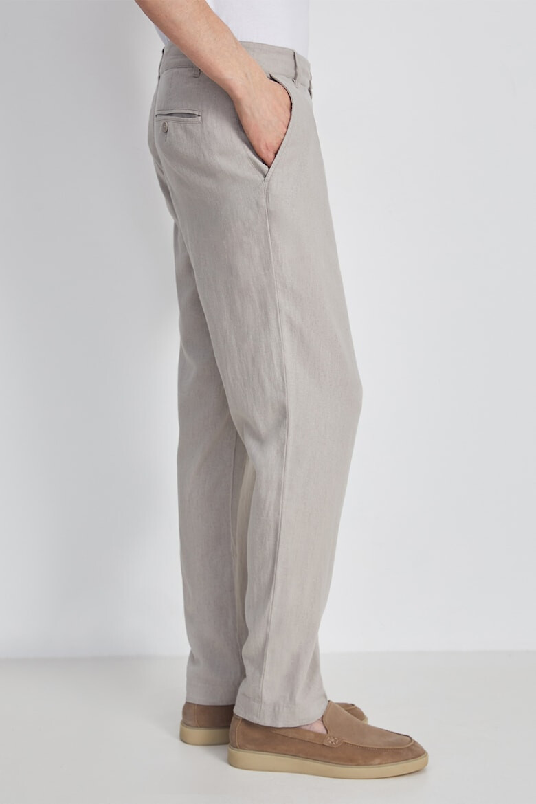 FINN FLARE Pantaloni chino din amestec de in - Pled.ro