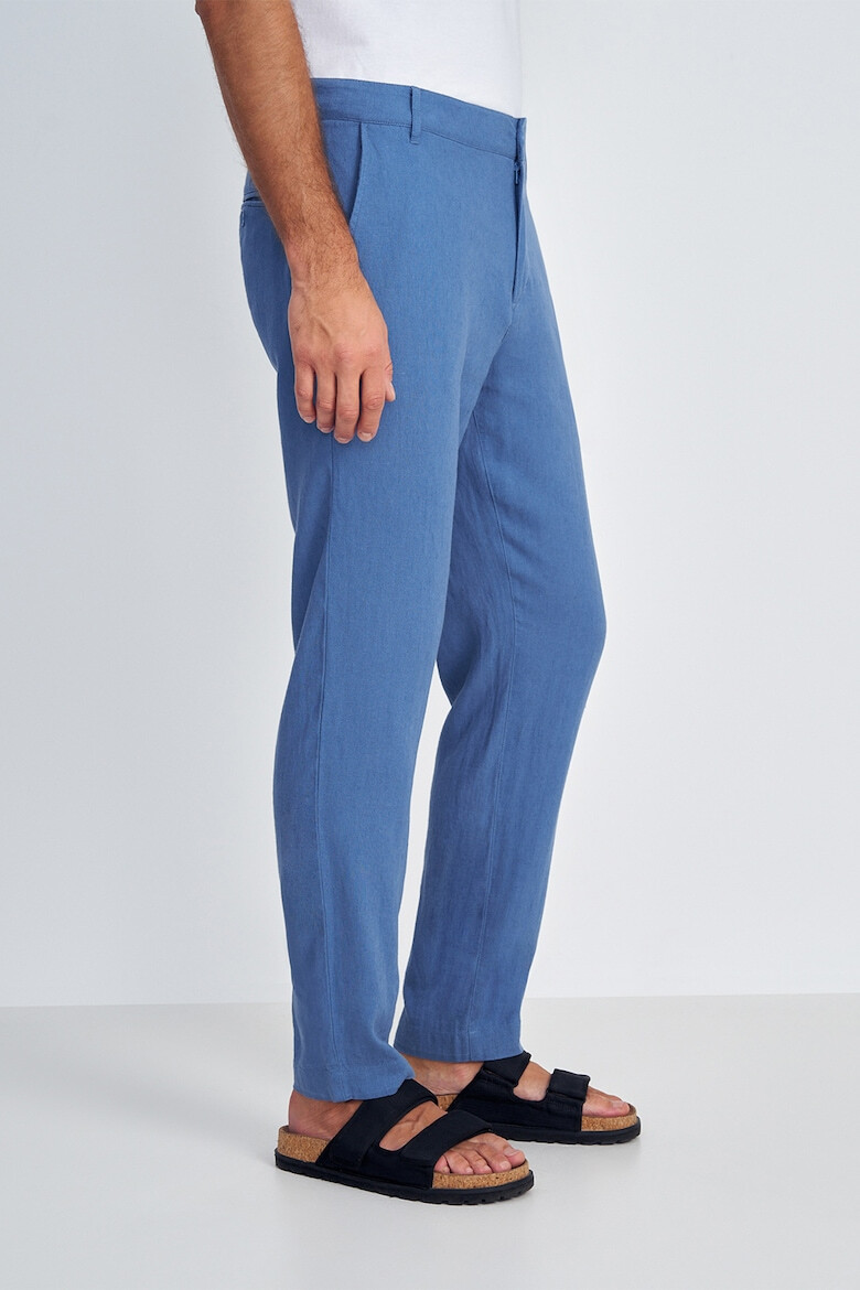 FINN FLARE Pantaloni chino din amestec de in - Pled.ro