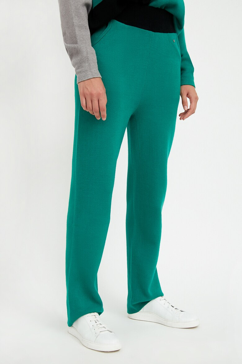 FINN FLARE Pantaloni tricotati fin cu buzunare oblice - Pled.ro