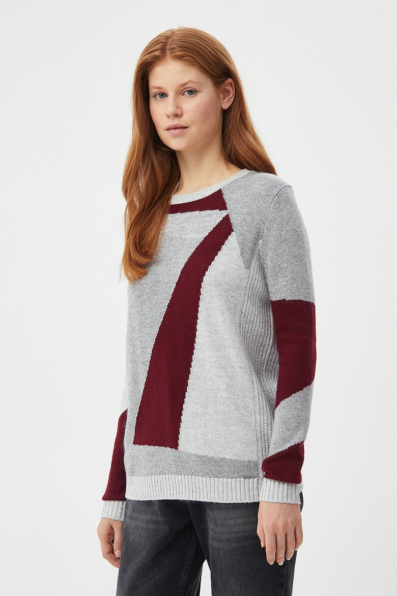 FINN FLARE Pulover colorblock - Pled.ro