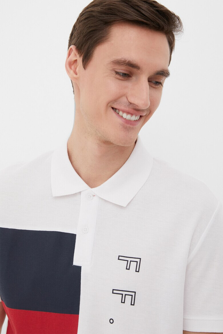 FINN FLARE Tricou polo cu logo - Pled.ro