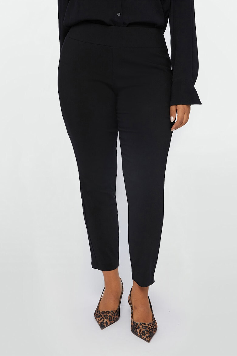 Fiorella Rubino Pantaloni crop cu croiala conica - Pled.ro