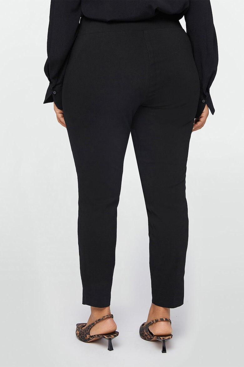 Fiorella Rubino Pantaloni crop cu croiala conica - Pled.ro