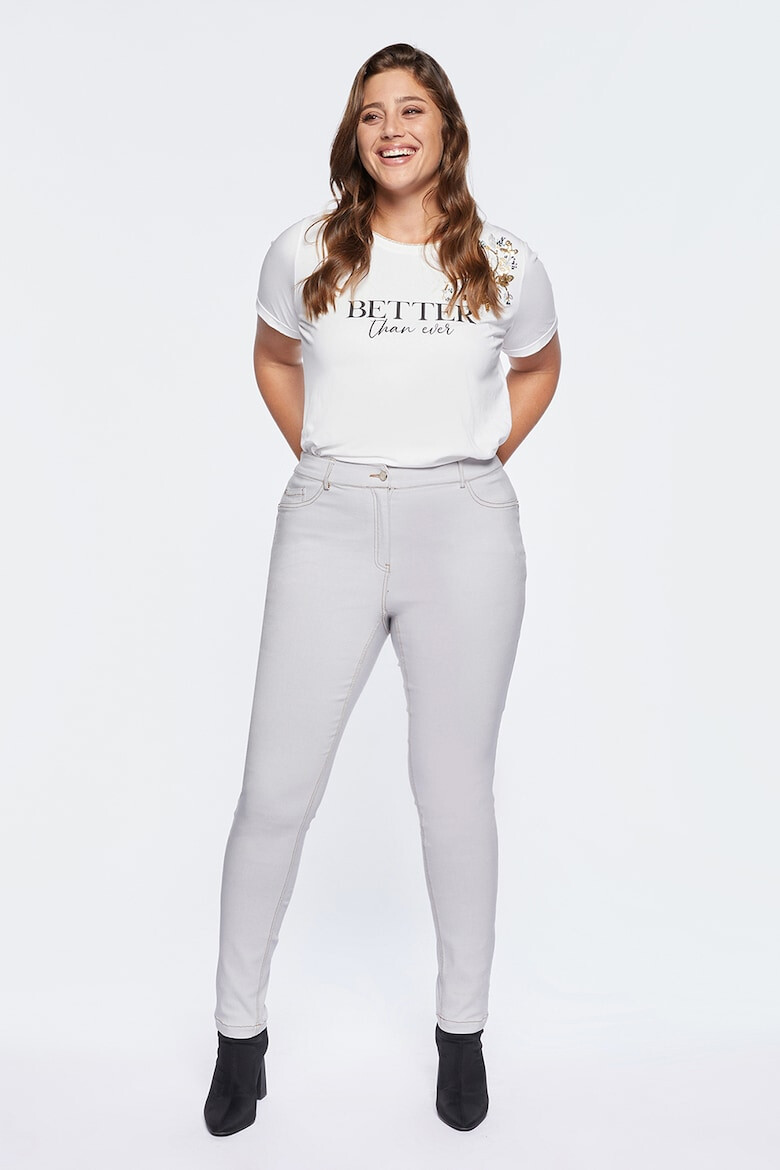 Fiorella Rubino Pantaloni skinny cu talie medie - Pled.ro