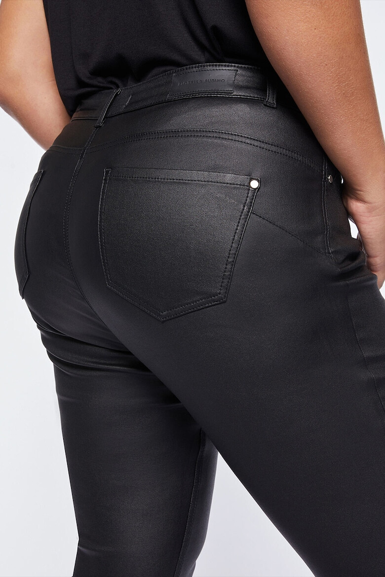 Fiorella Rubino Pantaloni slim fit din piele ecologica - Pled.ro