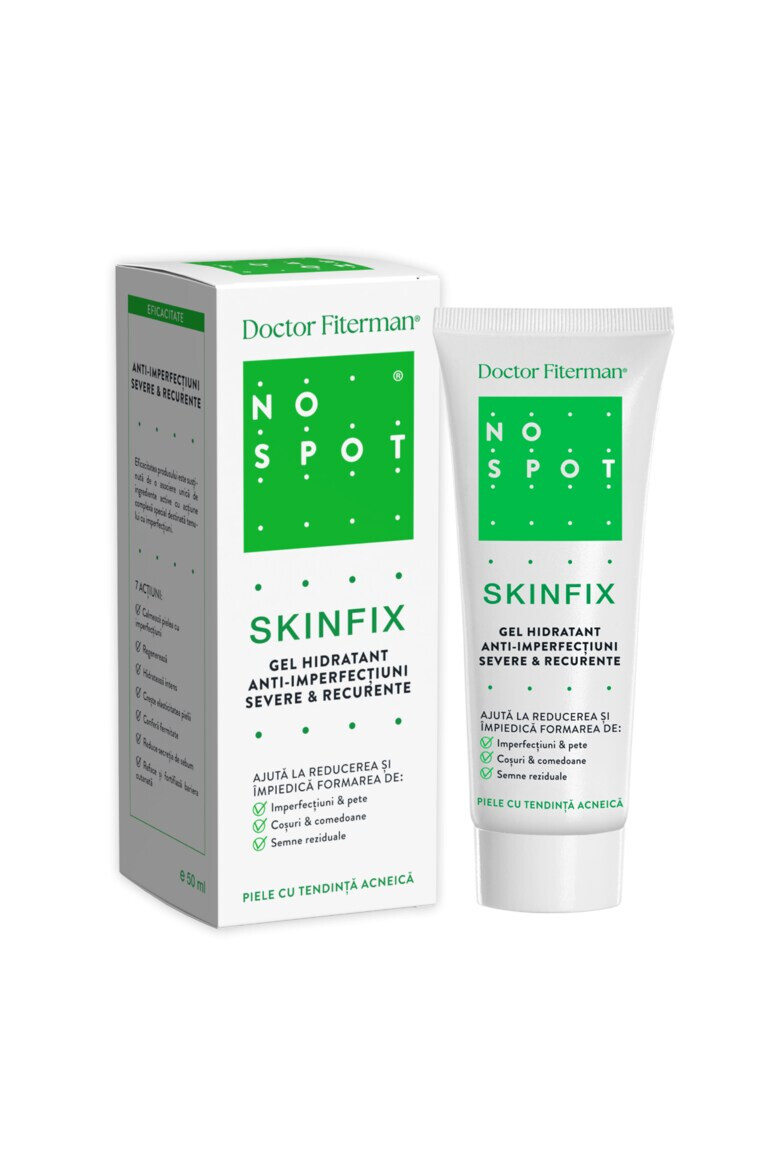 Fiterman Pharma Gel hidratant anti imperfectiuni No Spot Skinfix 50 ml Doctor Fiterman - Pled.ro