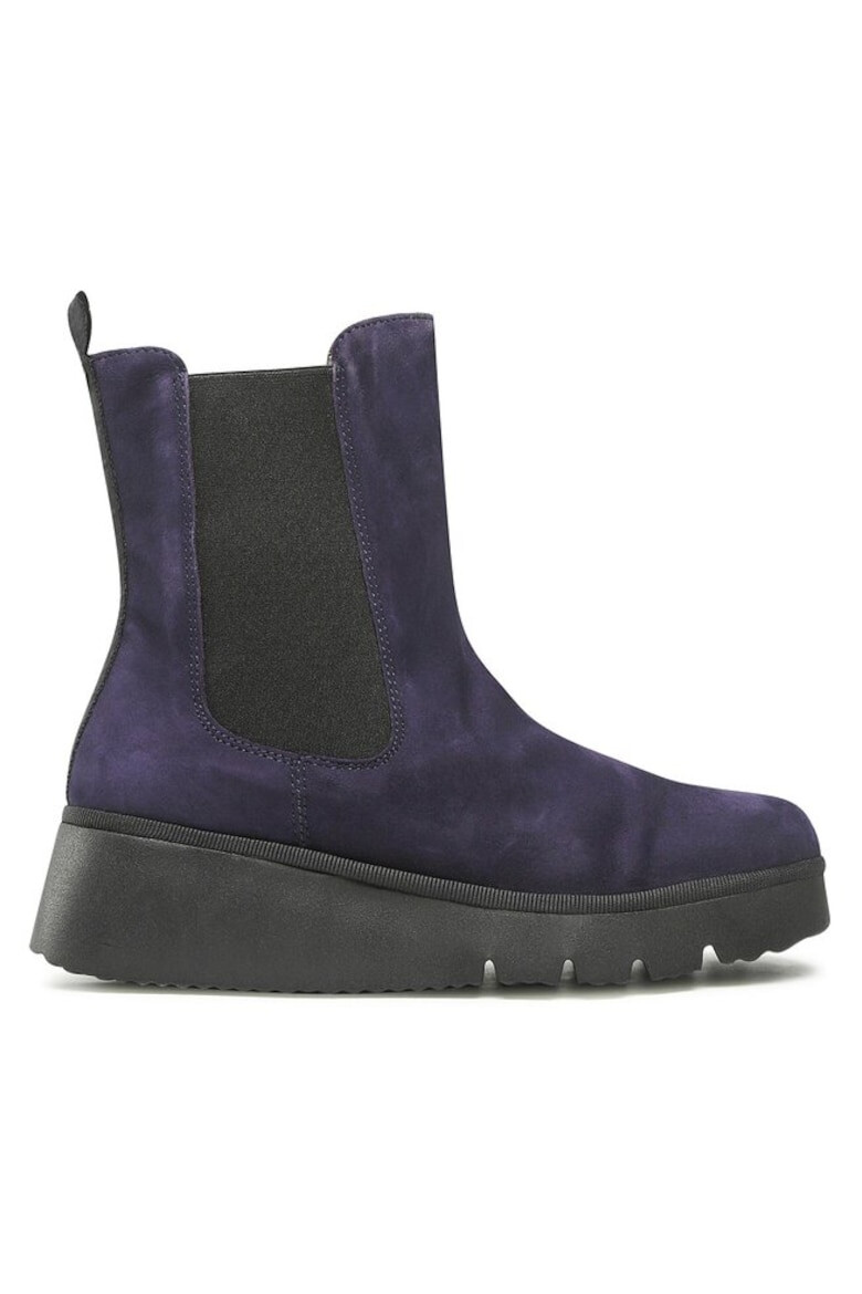 Fly London Botine dama 30172004137 Piele naturala Violet - Pled.ro