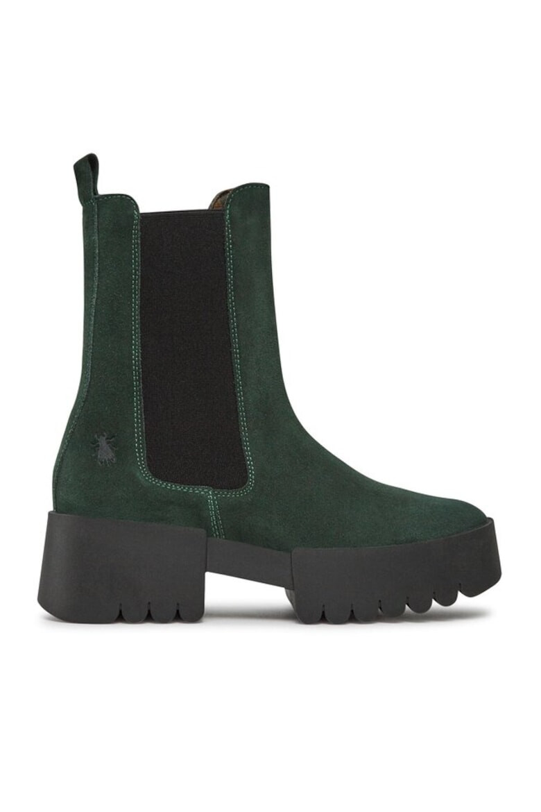 Fly London Botine dama 30307503337 Piele naturala Verde - Pled.ro