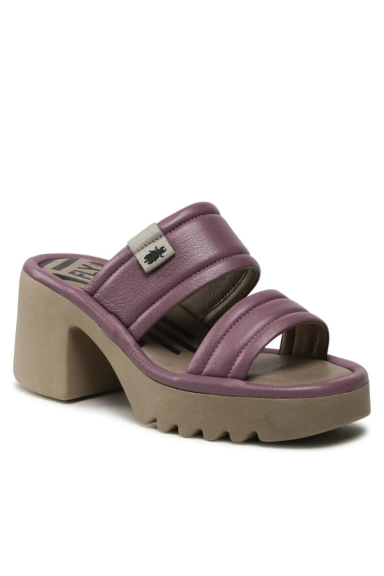 Fly London Papuci flip-flop dama Piele naturala Violet - Pled.ro