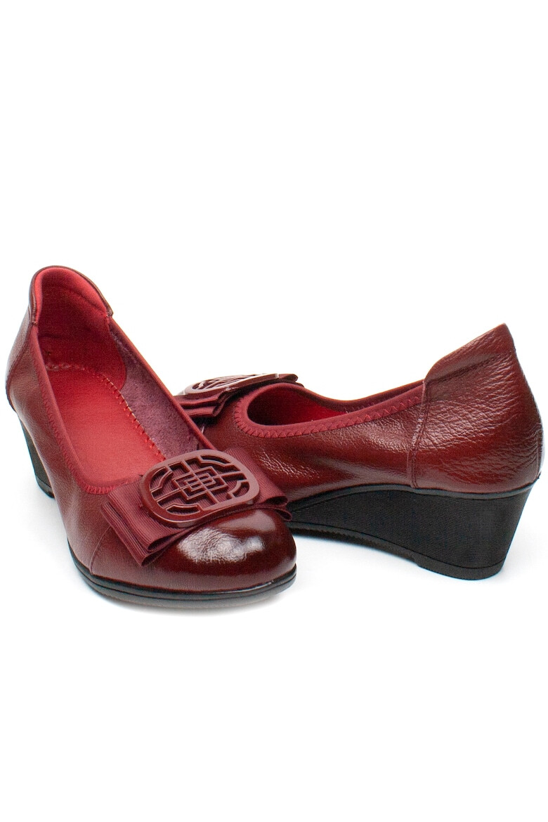 FORMAZIONE Pantofi dama ortopedic LW888 1 bordo - Pled.ro