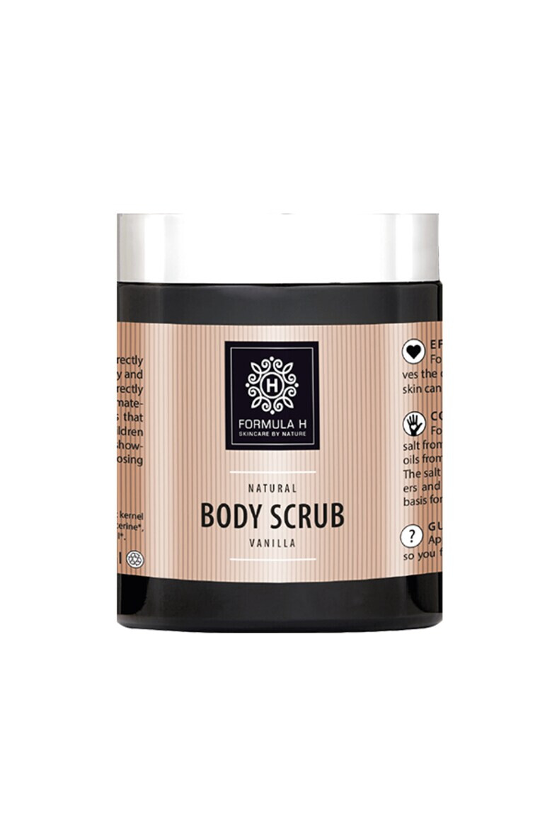 Formula H Scrub pentru corp Natural Vanilla 250ml - Pled.ro