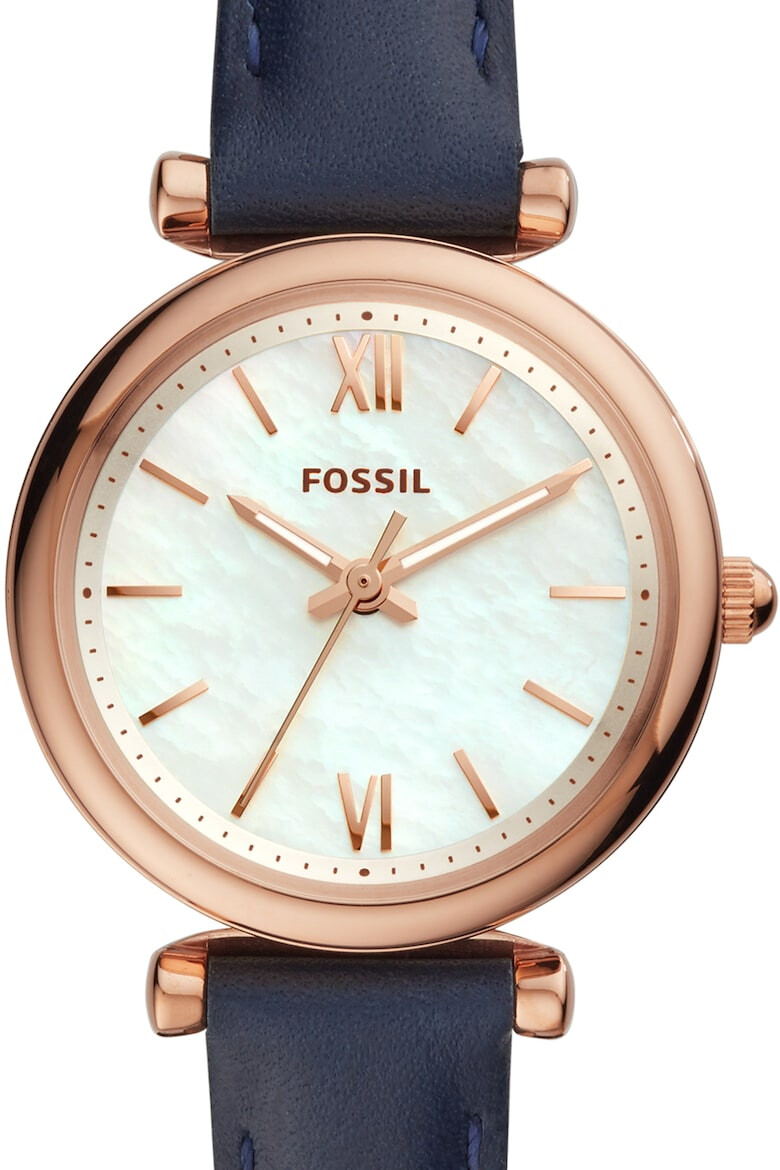 Fossil Ceas cu o curea de piele Carlie - Pled.ro