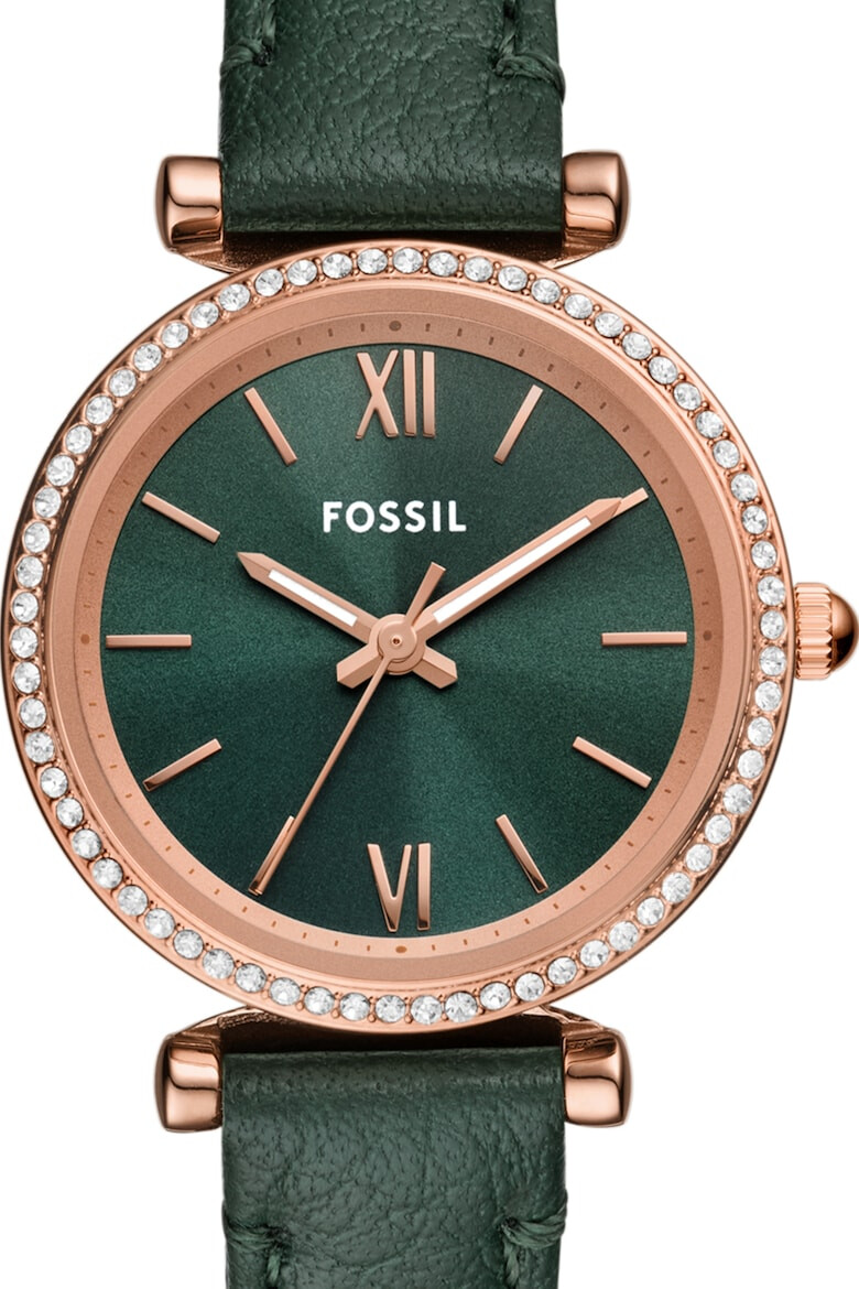 Fossil Ceas cu o curea de piele Carlie - Pled.ro