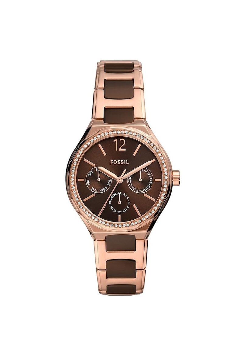 Fossil Ceas dama BQ3827 Quartz Rose gold - Pled.ro