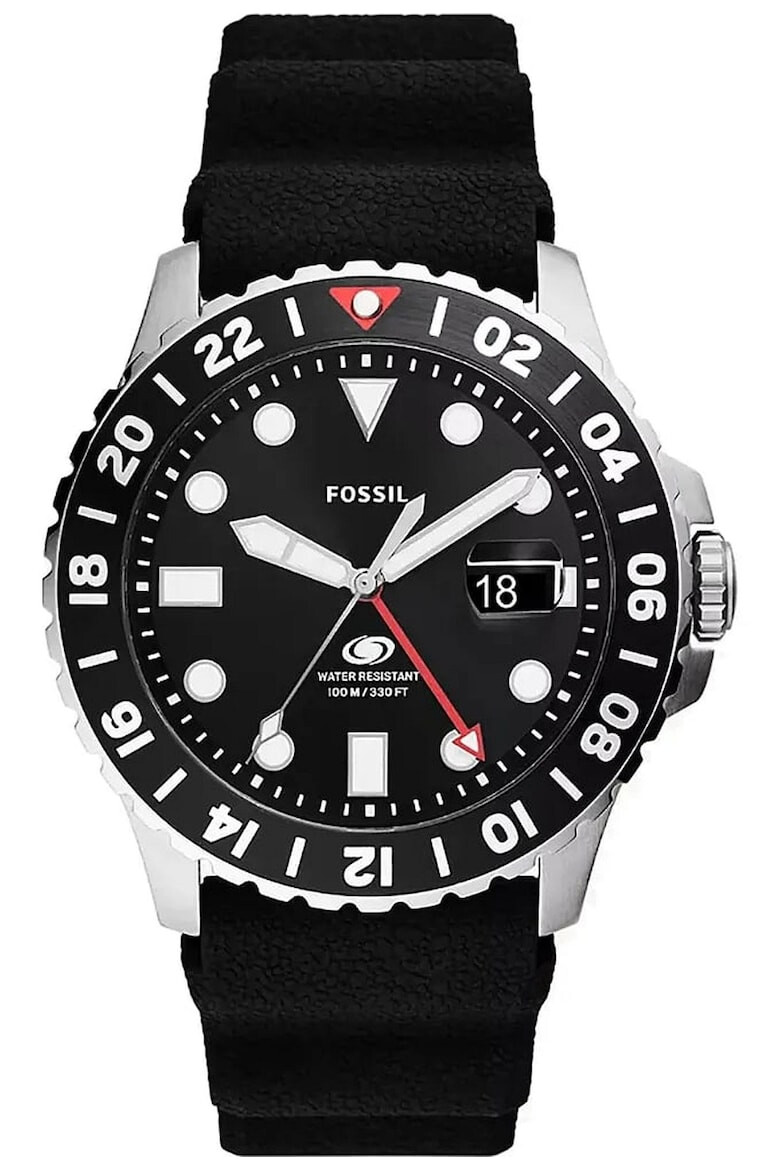 Fossil Ceas de barbati albastru GMT analog 1630492083 - Pled.ro