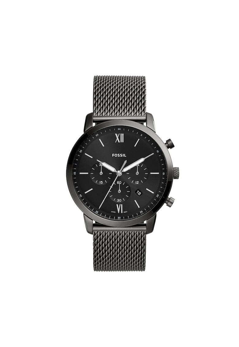 Fossil Ceas quartz cu bratara cu model plasa - Pled.ro