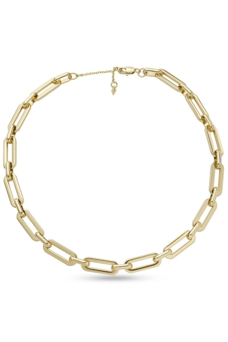 Fossil Colier Chain Gold Tone JOA00715710 Auriu - Pled.ro