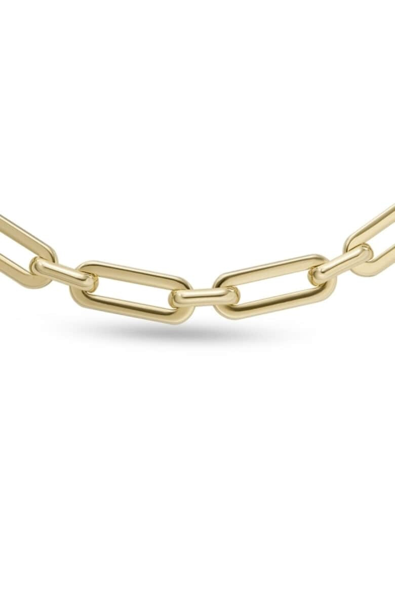 Fossil Colier Chain Gold Tone JOA00715710 Auriu - Pled.ro