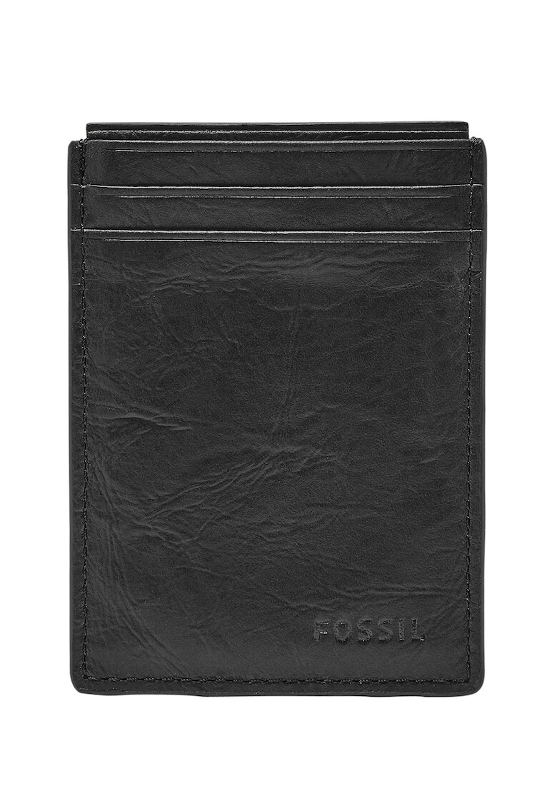 Fossil Portcard magnetic de piele Neel - Pled.ro