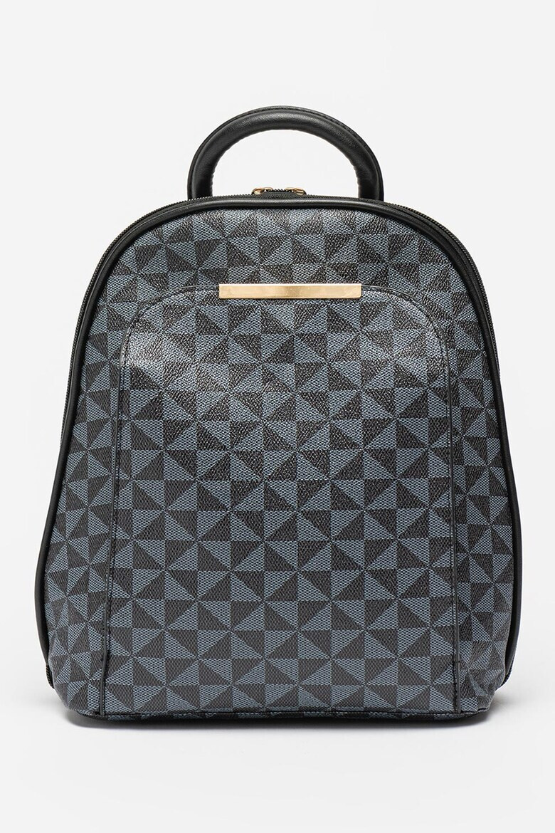 Francesca Rossi Rucsac de piele ecologica cu model geometric - Pled.ro