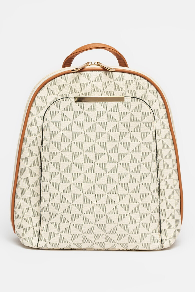 Francesca Rossi Rucsac de piele ecologica cu model geometric - Pled.ro