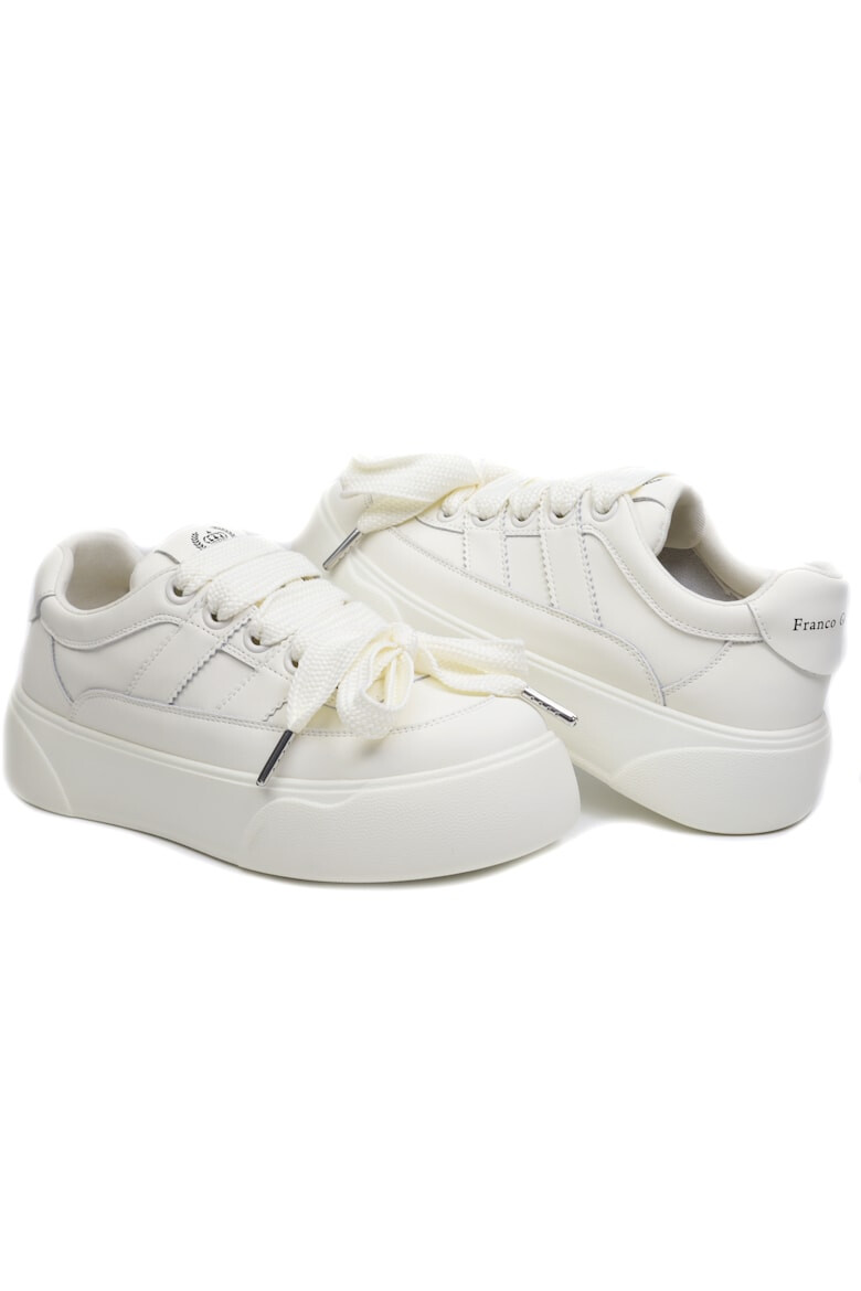 FRANCO GERARDO Sneakers dama 3A992 1 alb - Pled.ro