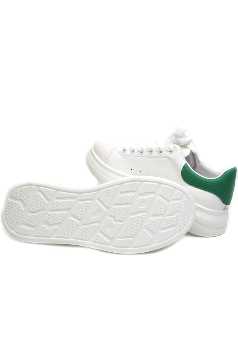 FRANCO GERARDO Sneakers dama T2653 WHITE/GREEN - Pled.ro