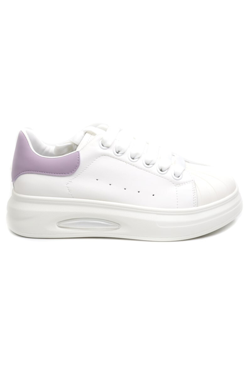 FRANCO GERARDO Sneakers dama T2653 WHITE/LAVAND - Pled.ro