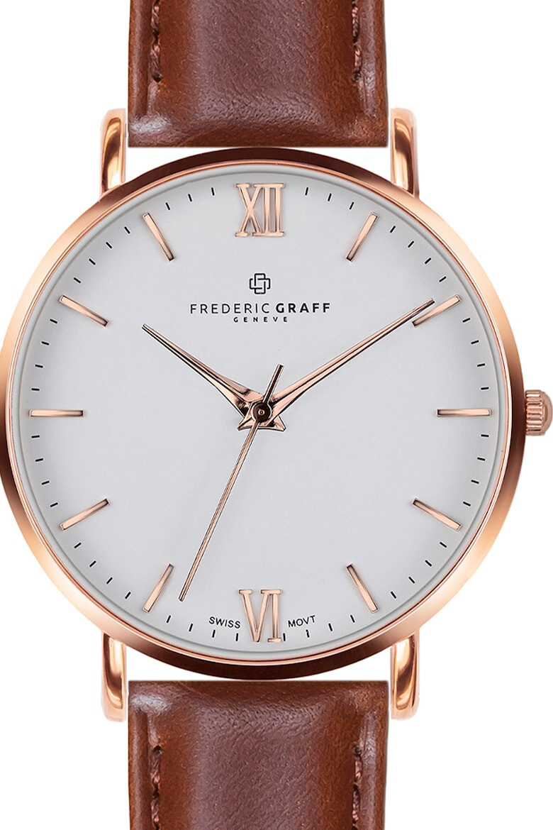 Frederic Graff Ceas cu o curea de piele Swiss Made - Pled.ro