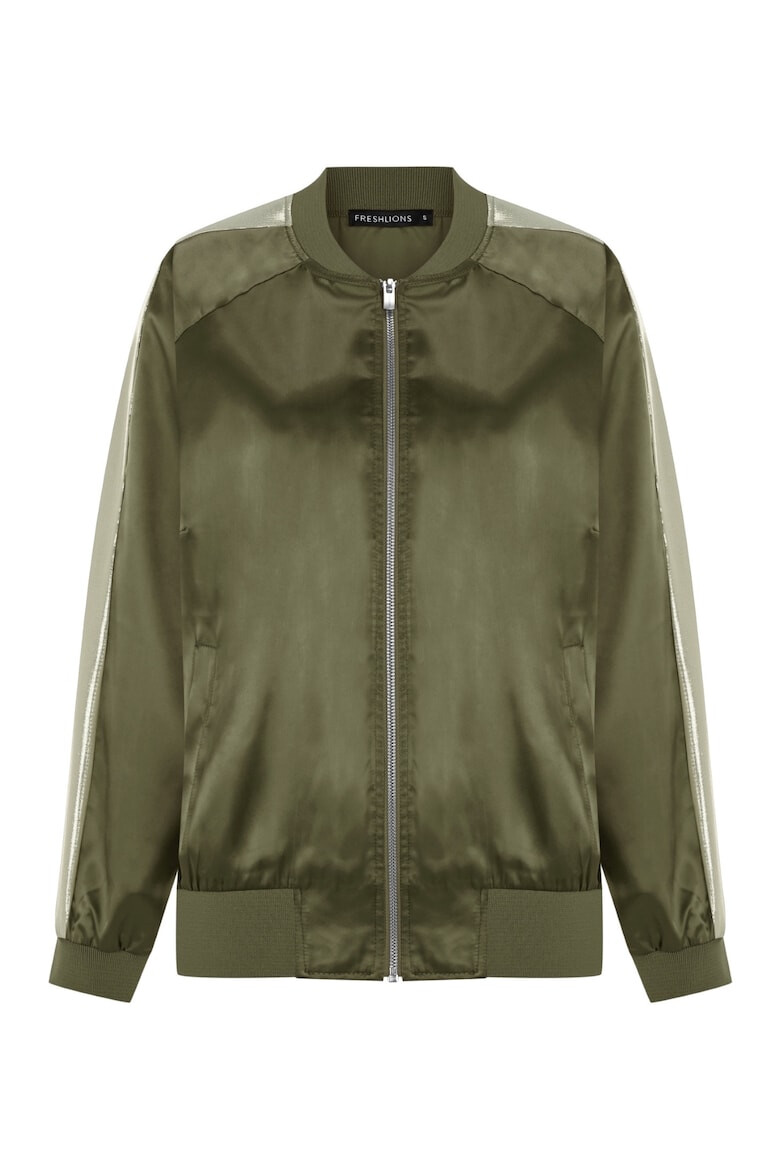 Freshlions Jacheta bomber cu detaliu contrastant 50391 - Pled.ro